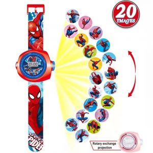 Montre Enfant, Montre-Bracelet Numérique Avec Projecteur, Projection De Dessins Animés - Neuf