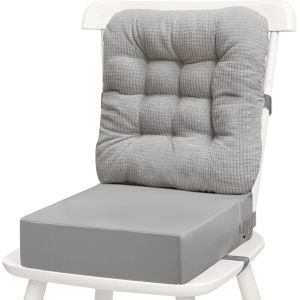 Rehausseur Chaise Enfant - 2 R&eacute;hausseurs Pour Enfants Avec Diff&eacute;rentes Hauteurs Pour Manger, Rehausseur Amovible, Pu Imperm&eacute;able &Agrave; L'eau Facile &Agrave; Nettoyer Rehausseur De Chaise - Neuf