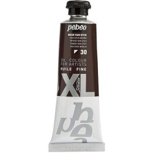 Huile Fine Xl 37 Ml - Peinture À L`Huile Marron - Peinture À L`Huile - Brun Van Dyck 37 Ml - Neuf