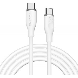 ERYI-Câble Usb C Vers Usb C 1.80M Blanc, Cable Usb C 2.0 De Charge 3A 480 Mbps Pd Charge Rapide Cordon Usb-C Et Câble Usb-C Pps Compatible Avec Android Macbook Pro Ipad Air Samsung - Neuf