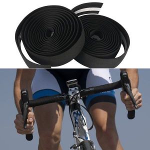 Ruban De Guidon Eva De Qualité Supérieure Pour Vélos De Route ¿ 2 Rouleaux, Antidérapant, Installation Facile, Prise En Main Confortable, Couleurs Noir Et Orange - Neuf