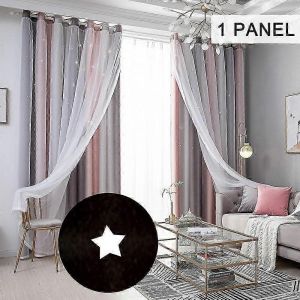 Rideaux Occultants À Étoiles Pour Chambre D'enfant - Neuf