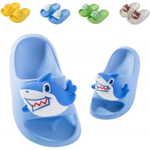 Kalanka-Pantoufles De Bain Enfants Chaussons Été Fille Garçon Tongs Claquette Chaussures Pour Piscine Et Plage Antidérapant Plates Sandales - Neuf