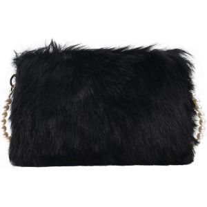 RFCBC-Sacs à main en fausse fourrure pour femmes Petits sacs à main en fourrure pelucheuse pour les dames - Neuf