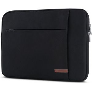 Housse Ordinateur Portable 15 15,6"" Noir London Sac Pour Notebook 15"", Dell Hp Toshiba Acer Asus Lenovo & + Sac À Main Pour Pc Portable 15"" Résistant À L'Eau Avec 2 P[COM912591] - Neuf