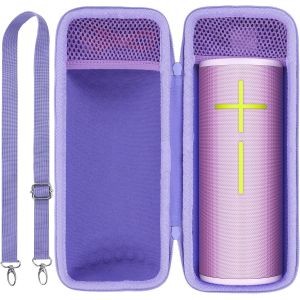 Dur Étui Housse Cas Compatible Avec Ultimate Ears Megaboom 4 /Megaboom 3 Enceinte Bluetooth Portable (Violet)[Z474] - Neuf