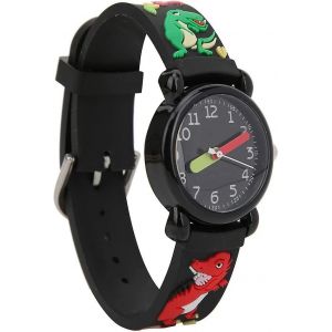 Montres Pour Enfants, Montres Pour Tout-Petits, Montre Pour Enfants, Montre À Quartz Pour Enfants, Motif Dinosaure De Dessin Animé, Bracelet En Pvc Étanche - Neuf