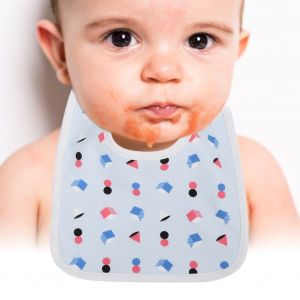 Bavoirs En Coton Pour Nouveau-Ne, Bavoir Pour Tout-Petit, Bavoir Doux A Pression (Cube) - Neuf