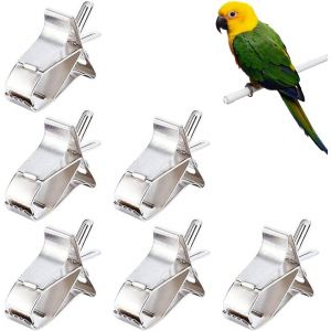 Lot De 6 Mangeoires À Fruits Et Légumes Pour Perroquets, Mangeoires Pour Petits Animaux, Perroquets, Hamsters, Lapins - Neuf