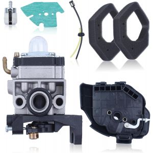 MEVRONISSHOP-Kit Carburateur pour Honda GX25 GX35 GX50 UMS425E UMK425E FG110 debroussailleuse Tondeuse remplacer 16100-Z0Z-815 avec Filtre &agrave; air Joint Bo&icirc;tier de Couvercle Filtre Tuyau d'huile - Neuf