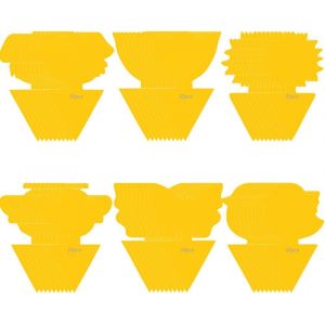 KALANKA-60 Pièges à Insectes Jaunes Double Face - Protection Écologique Contre Les Moucherons pour Plantes d'Intérieur, Fleurs et Fruits - Neuf