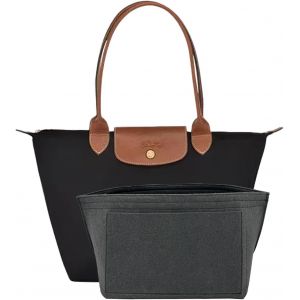 nzqaf-Organisateur de portefeuille, adapté à l'organisateur de sac Le Pliage, organisateur de sac à main (Gris, M) - Neuf