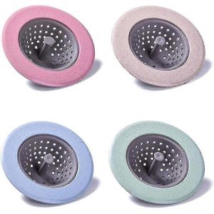 Passoire à cheveux de bouchon de drain,bouchon de drain,panier de passoire,crépine de salle de bain,évier de cuisine - Neuf