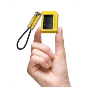 Boîtier Ssd M.2 Nvme Avec Système De Refroidissement Actif,Usb C 3.2 Gen2 10 Gbit/S,Lecteur Nvme Prend En Charge Les Clés M Et Les Ssd Taille 2230,Jaune - Neuf