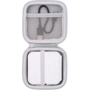 THEF-Dur étui de Voyage Rigide Housse Cas Coque pour Apple MagSafe Duo Wireless Charger¿boîte Seule,Case Only¿ - Neuf