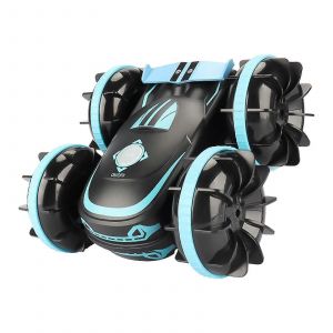 Remote Control Car Toy Road Remote Trucks Boys Toys Car Amphibious-electric Waterproof Road Toy For Children FQ-Bleu - Neuf