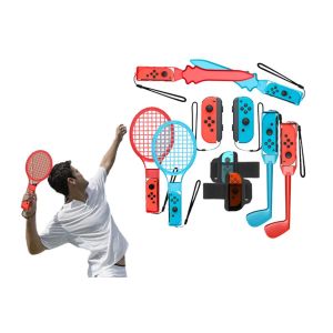 Kit d'accessoires sportifs 10 en 1 pour Nintendo Switch et Switch OLED - Neuf