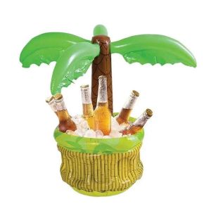 Refroidisseur de boisson gonflable Seau &agrave; glace de grande capacit&eacute; en noix de coco Design Glaci&egrave;re gonflable pour Indo - Neuf