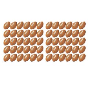 50Pcs Rugby Stress Ball,Mini Ballon de sport en mousse,Ballon de sport en mousse - Neuf