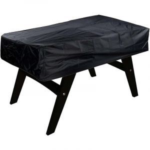 Housse de protection rectangulaire imperméable et anti-poussière pour baby-foot, Oxford 420D, pour chaise de billard ¿ Noir (163 x 115 x 48 cm) - Neuf