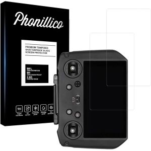 Kal-Verre Trempé Pour Dji Rc Pro Radiocommande Pour Drone [Pack 2] Film Vitre Protection Ecran-Kalanka - Neuf