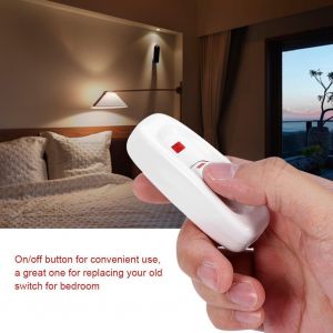 Interrupteur de câble de cordon de lampe de bureau marche/arrêt avec voyant LED blanc - Neuf