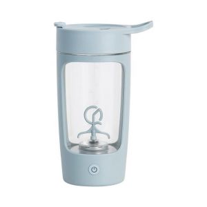 Bouteille Shaker Électrique Smoothmix - Mélangeur De Protéines Rechargeable Par Usb Pour Des Boissons Sans Grumeaux En Quelques Secondes, Idéal Pour Les Amateurs De Fitness ! - Neuf