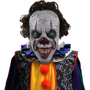 Halloween Horreur Perruque De Couverture De La Tête Masque D'halloween Effrayant Scary Clown Plein Visage Masque D'horreur Costume De Fête Du Festival De Cosplay Prop Décorations - Neuf