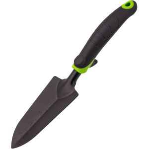 KALANKA-Transplantoir de Jardinage en Acier au Carbone - Truelle de Fleurs pour Planter et Repiquer - Petite Pelle de Jardin - D&eacute;plantoir &Eacute;troite avec Largeur de Travail de 6 cm - Neuf