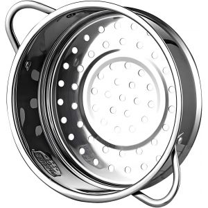 Subzonal-Panier Vapeur Inox, Panier &Agrave; Vapeur Pour L&eacute;gumes, Insert Pour Cuisson &Agrave; Vapeur, 20 Cm De Diam&egrave;tre Int&eacute;rieur, En Acier Inoxydable 304 De Qualit&eacute; Alimentaire,Durable,Cuit Plus Sainement,Plus R - Neuf