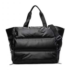 Tapis De Yoga Sac Pour Les Femmes, L'&eacute;paule De Style Cordon De Serrage Fourre-Tout Avec Fermeture &Agrave; Glissi&egrave;re De Stockage &Agrave; Sec/Mouill&eacute;, Poche, Noir - Neuf