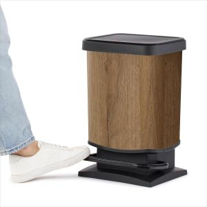 Paso Poubelle 20L Avec Pédale Et Couvercle, 20L (29.3 X 26.6 X 45.7 Cm) - Neuf