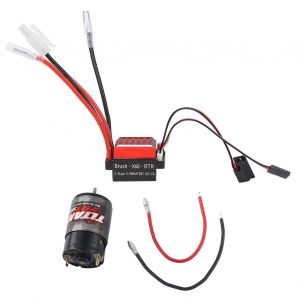 Controleur De Vitesse Electronique A Balais 550, Moteur 360 A, Esc, Adapte Aux Voitures Rc 1/10, 29t - Neuf