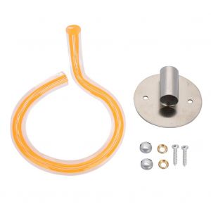 Support de seche-cheveux en acier inoxydable et acrylique pour salon, mains libres, 03# - Neuf