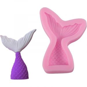 Moule 3d En Silicone En Forme De Queue De Poisson Pour D&eacute;coration De G&acirc;teau Au Chocolat, Fondant, P&acirc;te &Agrave; Sucre, P&acirc;tisserie (Taille : I) - Neuf