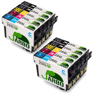 JARBO Compatible Epson 29 XL Cartouches d'encre (4 Noir,2 Cyan,2 Magenta,2 Jaune) Compatible avec Epson Expression Home XP-235 XP - Neuf