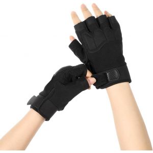 Letnerny-Gants Cyclisme Demi-Doigts Et&eacute; Homme Mitaines De Vtt Antid&eacute;rapant Gants De Gym Anti-Choc Respirants Mitaines De V&eacute;lo Mtb Anti-D&eacute;rapage Pour Cycliste Musculation Sports Halt&eacute;rophilie Fitness - Neuf
