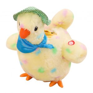 Betterlifefg - Peluche poule pondeuse, jouet &eacute;lectrique, danse et chant, jouet amusant - Neuf