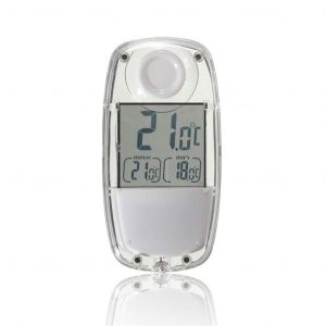 Subzonal-Cr&eacute;ativit&eacute; &Eacute;tanche Lcd Num&eacute;rique Solar Power Thermom&egrave;tre Temp&eacute;rature Temp&eacute;rature - Neuf
