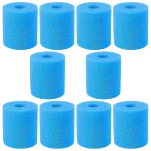 10PCS Éponge Filtrante Remplacements Pour Intex Type H Éponge De Mousse De Filtre De Piscine Réutilisable Lavable - Neuf