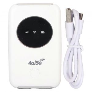 Modem Wi-Fi 4G/5G USB Portable - D&eacute;bloqu&eacute; avec Slot pour Carte SIM - Connexion Internet Haut D&eacute;bit jusqu'&agrave; 300 Mbit/s - Neuf