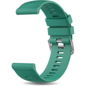 18mm 20mm 22mm Bracelet De Montre En Silicone, Souple Bracelet De Replacement En D&eacute;gagement Rapide Avec Boucle En M&ecirc;me Couleur Homme Femme - Neuf