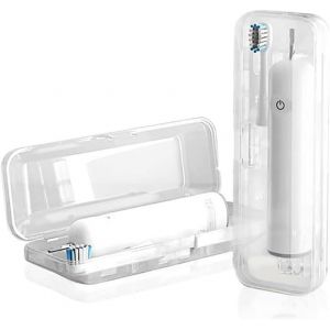 Tzf-Étui De Voyage Pour Brosse À Dents Électrique Laifen - Portable - Transparent, Transparent, Étui De Rangement Rigide Transparent - Neuf