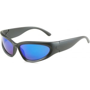 Lunettes De Soleil De Sport Enveloppantes Pour Homme Et Femme, Course À Pied, Cyclisme, Pêche, Conduite, Golf, Protection Uv400[Z2751] - Neuf