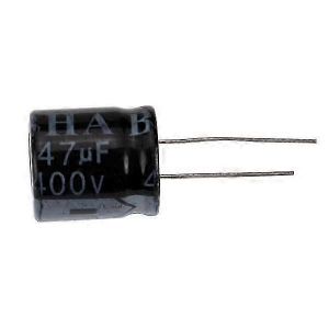 5pcs 400v 47uf 18 x 20mm condensateur radial électrolytique en aluminium - Neuf