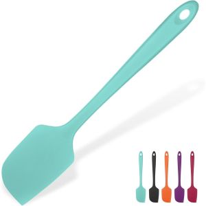 Eryi-Grande Spatule Silicone De 35.6cm: 315¿ Résistant À La Chaleur Maryse Grattoir Flexible Et Antiadhésif, Ustensile De Cuisine Pour La Cuisson Pour Mélanger Remuant Raclant (Ciel Aquatique) - Neuf