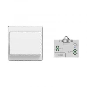 Promotion d'hiver,interrupteur sans fil auto-alimenté,sans batterie,télécommande sans fil pour les lumières et les appareils électriques,étanche et sûr,peut être - Neuf