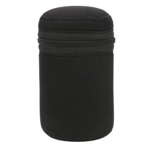 Etui portable pour objectif d'appareil photo reflex numerique, sac de rangement etanche, resistant aux chocs et a la poussiere, noir, taille M - Neuf