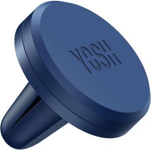 Kal-Support Téléphone Voiture, Support Magnétique Pour Ventilation, Aimants Renforcés Les Plus Puissants & Super Stable, Compatible Avec Iphone Samsung Huawei Xiaomi, Inclus Plaques Métalliques, Bleu - Neuf