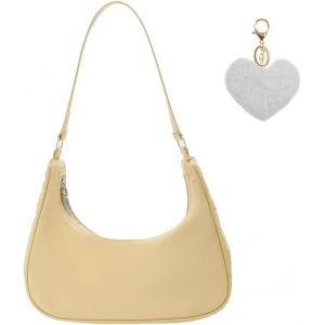 RFCBC-Petit Sac à Main Porté épaule y2k Sac a Main Mini Sac a Main Chic Sac Besace Femme Bandouliere Sac Bandoulière Nylon Sacoche Elegante Sac Fourre-tout Shoulder Bag Women Pochette Sac Ado - Neuf
